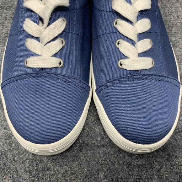 Lands End Canvas Boating Shoe Women 10 NWOB Blue Lace Up - Picture 8 of 11